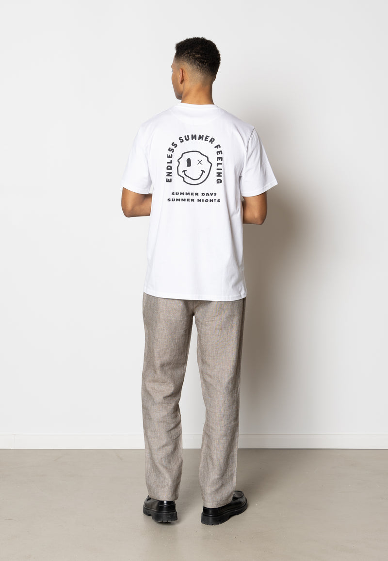Clean Cut Copenhagen Gunnar organic t-shirt T-shirts S/S Hvid