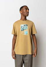 Clean Cut Copenhagen Keaton organic t-shirt T-shirts S/S Dark Khaki