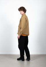 Clean Cut Copenhagen Lucas nylon jacket Jakker Dark Khaki