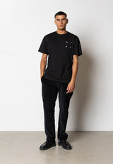 Clean Cut Copenhagen Andreas organic cotton t-shirt T-shirts S/S Sort
