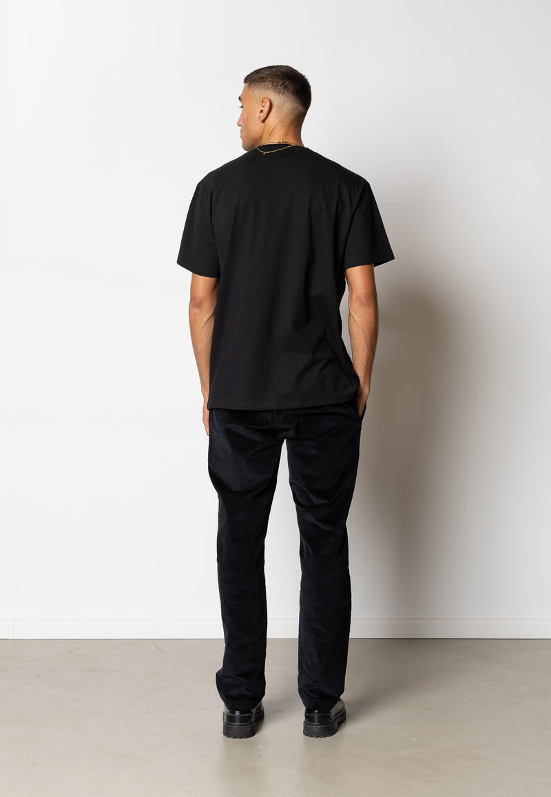 Clean Cut Copenhagen Andreas organic cotton t-shirt T-shirts S/S Sort
