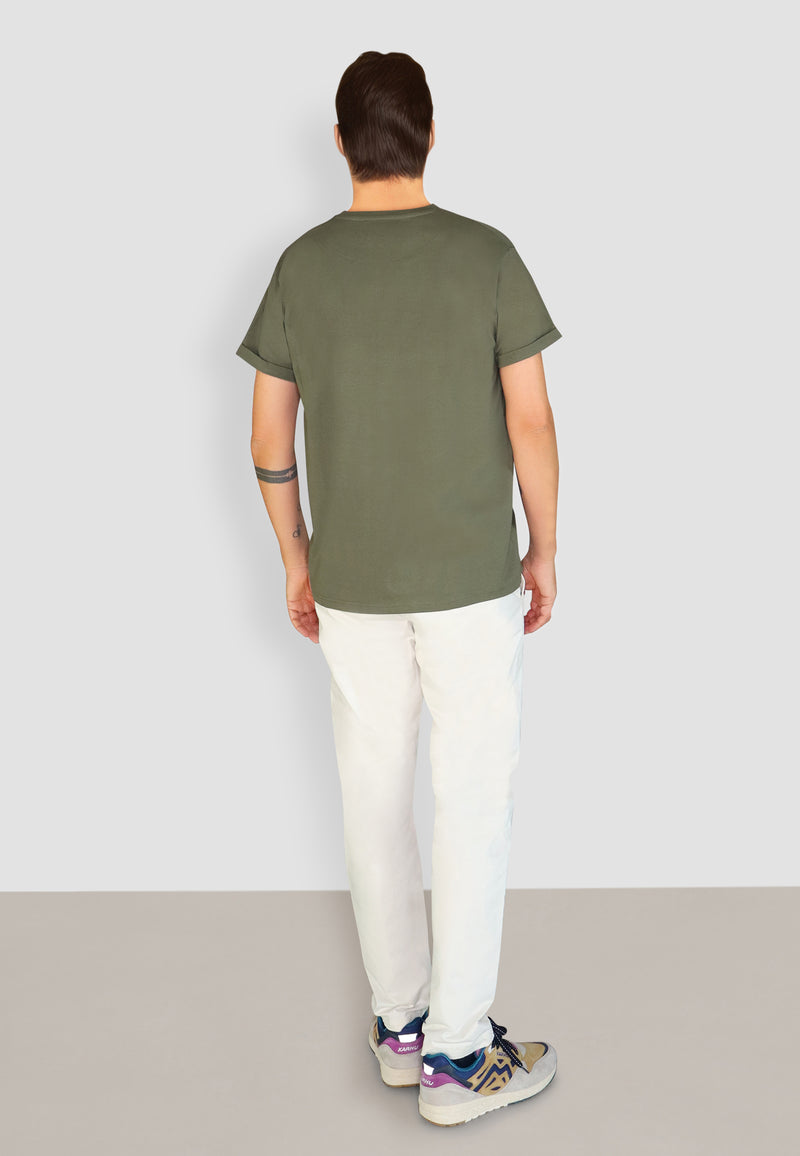 Clean Cut Copenhagen Basic Organic t-shirt T-shirts S/S Army