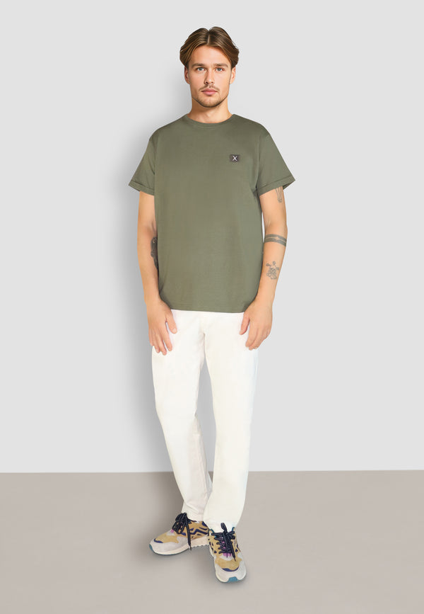 Clean Cut Copenhagen Basic Organic t-shirt T-shirts S/S Army