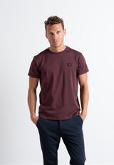 Clean Cut Copenhagen Basic Organic t-shirt T-shirts S/S Dark Plum