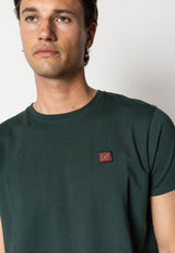 Clean Cut Copenhagen Basic Organic t-shirt T-shirts S/S Deep Green