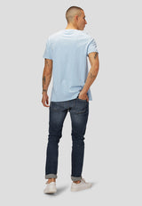 Clean Cut Copenhagen Basic Organic t-shirt T-shirts S/S Lyseblå