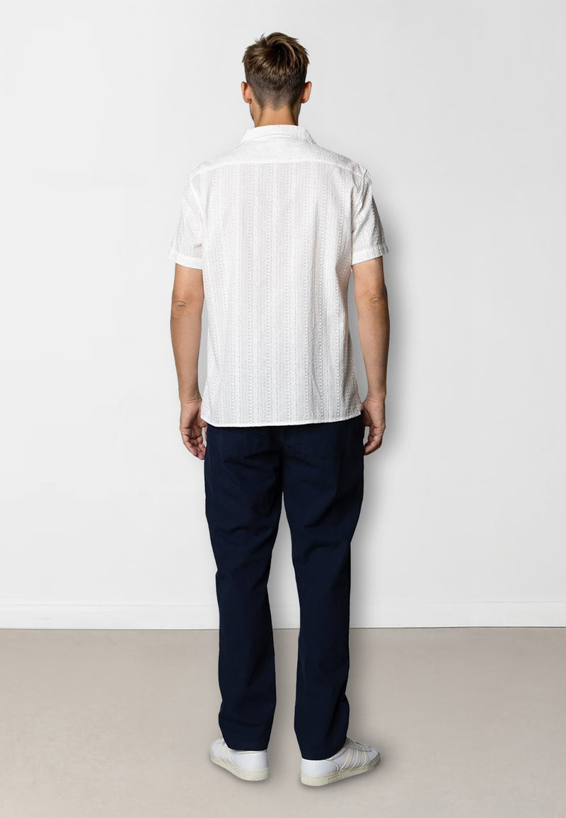 Clean Cut Copenhagen Bob shirt Skjorte S/S Hvid