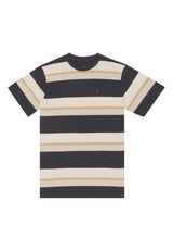 Clean Cut Copenhagen Bradley cotton t-shirt T-shirts S/S Dark Navy striped