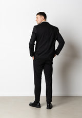 Clean Cut Copenhagen Brendon jersey blazer Blazere Sort