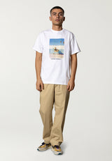 Fat Moose CALI DREAMING T-SHIRT T-shirts S/S Hvid