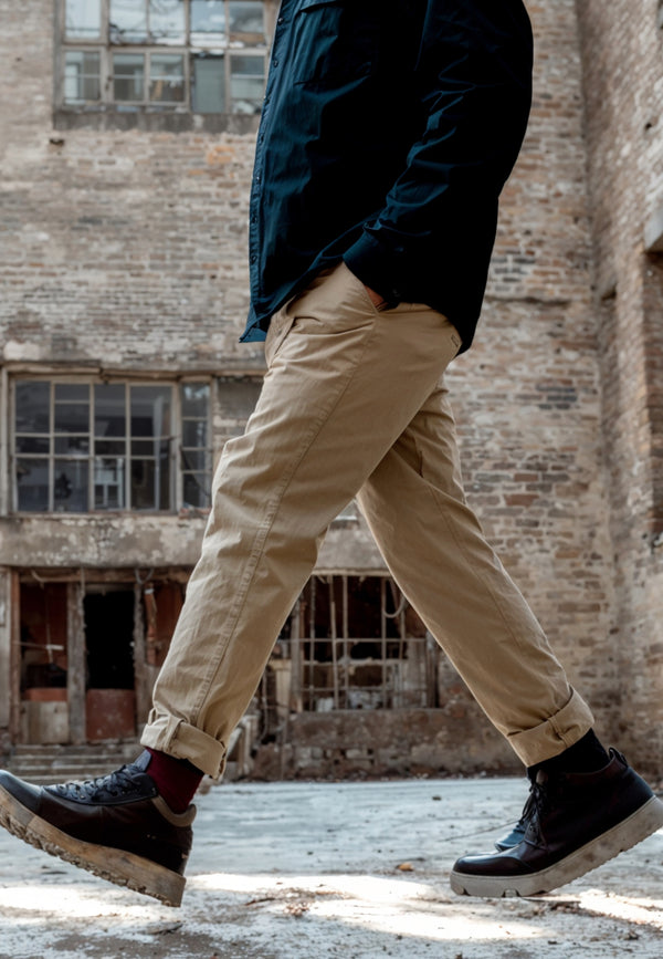 Clean Cut Copenhagen COPENHAGEN REGULAR TWILL CHINO Bukser Khaki