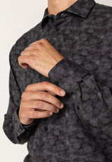 Clean Cut Copenhagen Clean formal AOP stretch shirt Skjorte L/S Col11