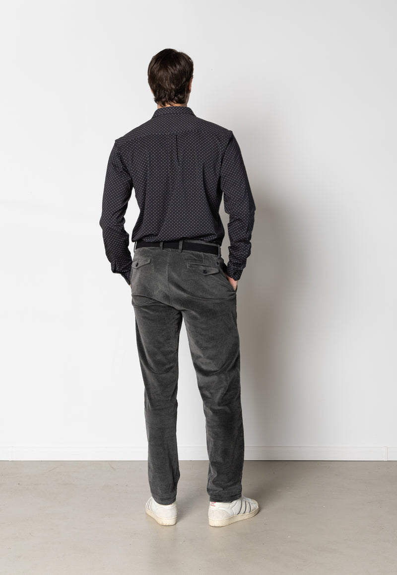 Clean Cut Copenhagen Clean formal AOP stretch shirt Skjorte L/S Col 9