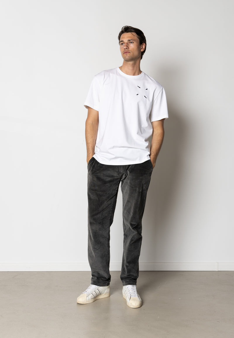 Clean Cut Copenhagen Clean organic printed t-shirt T-shirts S/S Hvid