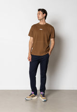 Clean Cut Copenhagen Cohen logo cotton t-shirt T-shirts S/S Brun