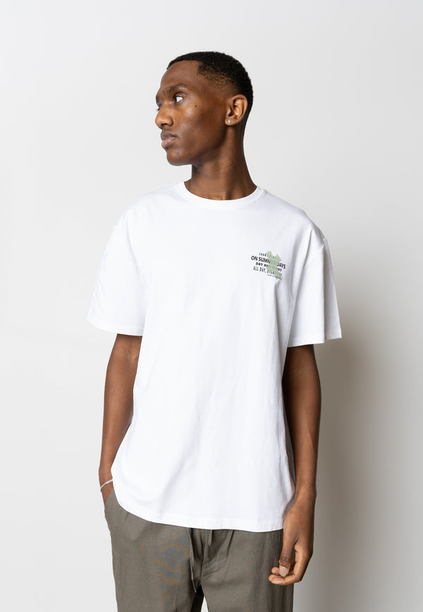 Clean Cut Copenhagen Conrad organic t-shirt T-shirts S/S Hvid