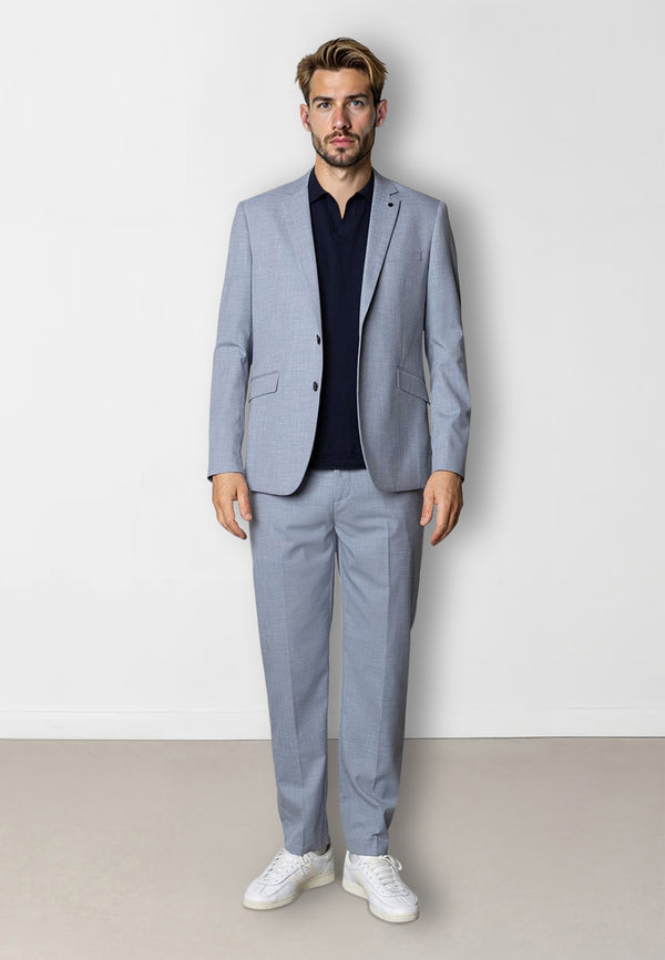 Clean Cut Copenhagen Copenhagen William pants Bukser Light blue melange