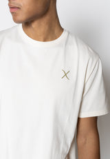 Clean Cut Copenhagen Cross organic logo t-shirt T-shirts S/S Army