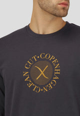 Clean Cut Copenhagen Damon sweatshirt Sweatshirts Navy