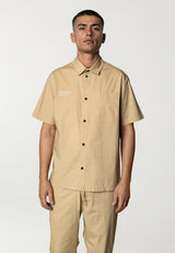 Fat Moose EVAN S/S SHIRT Skjorte S/S Khaki