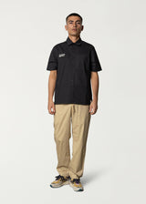 Fat Moose EVAN S/S SHIRT Skjorte S/S Sort