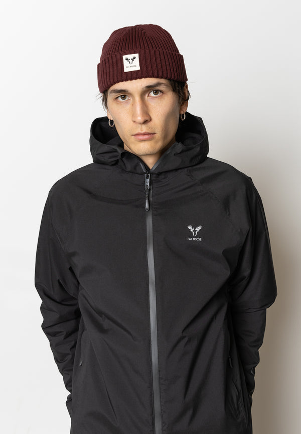 Fat Moose FAT MOOSE BEANIE Accessories Dark Plum