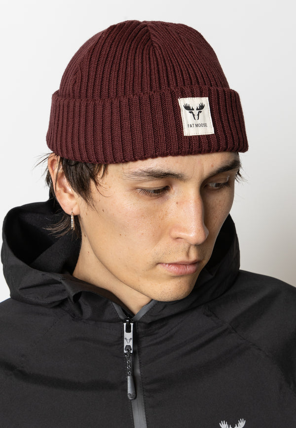 Fat Moose FAT MOOSE BEANIE Accessories Dark Plum