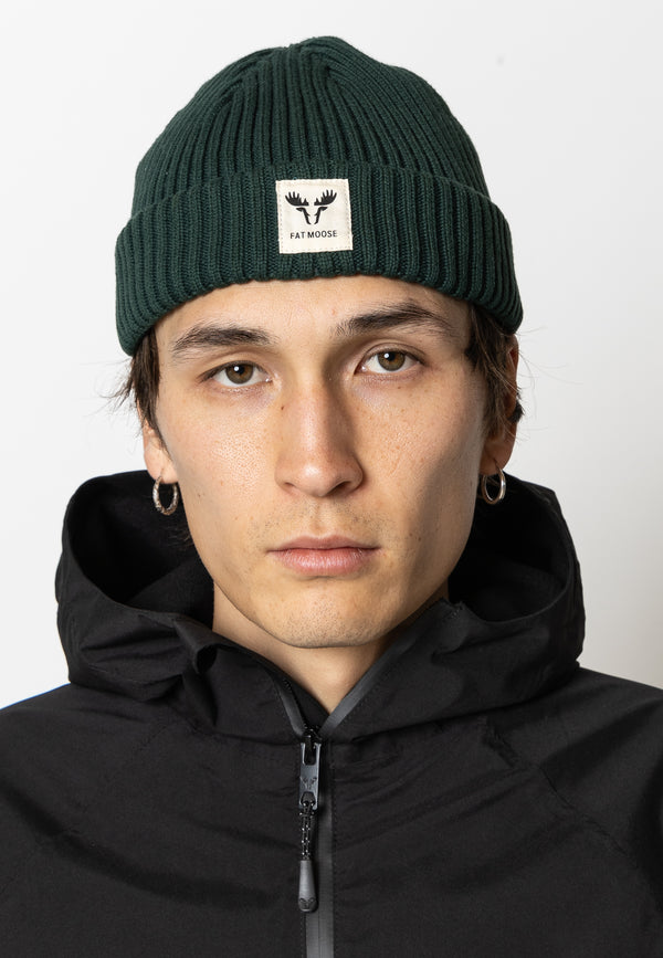 Fat Moose FAT MOOSE BEANIE Accessories Deep Green