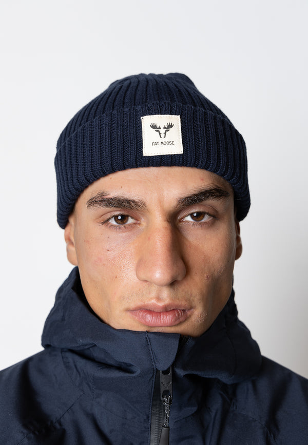 Fat Moose FAT MOOSE BEANIE Accessories Mørk Navy