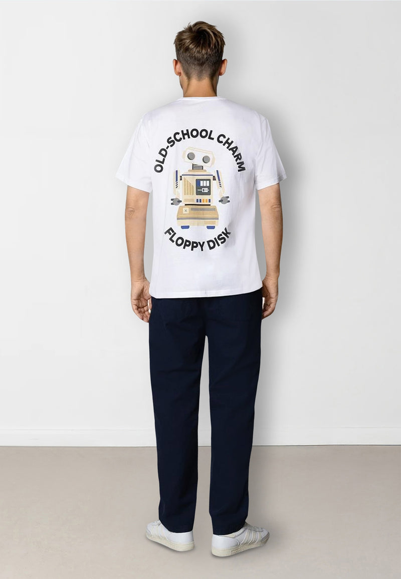 Clean Cut Copenhagen Floppy disk t-shirt T-shirts S/S Hvid