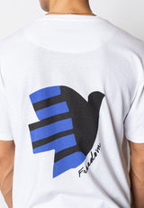 Fat Moose GUS COTTON T-SHIRT T-shirts S/S Hvid