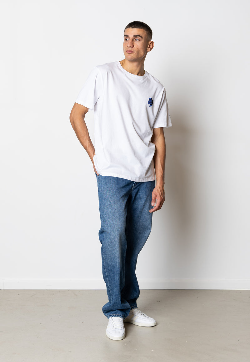 Fat Moose GUS COTTON T-SHIRT T-shirts S/S Hvid