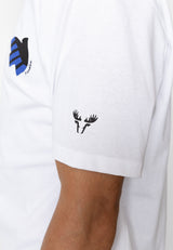 Fat Moose GUS COTTON T-SHIRT T-shirts S/S Hvid