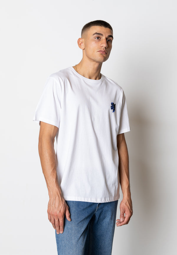Fat Moose GUS COTTON T-SHIRT T-shirts S/S Hvid