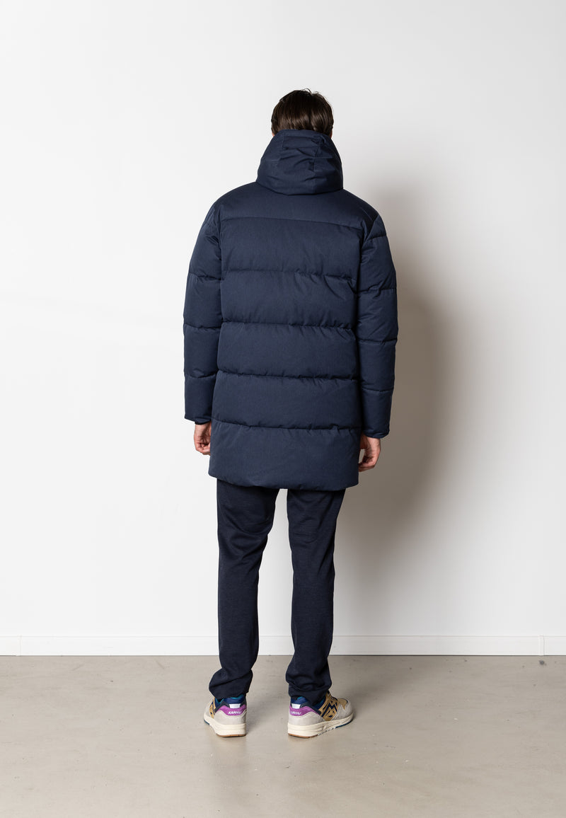 Clean Cut Copenhagen Gavin long puffer jacket Jakker Navy