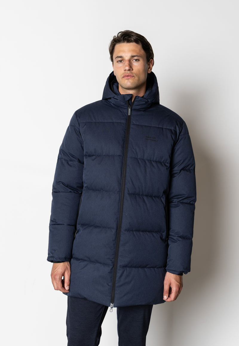 Clean Cut Copenhagen Gavin long puffer jacket Jakker Navy