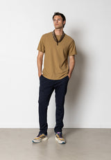 Clean Cut Copenhagen Jasper cotton t-shirt T-shirts S/S Dark Khaki