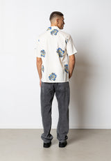 Fat Moose KNOX COTTON/LINEN SHIRT Skjorte S/S Multi