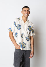 Fat Moose KNOX COTTON/LINEN SHIRT Skjorte S/S Multi