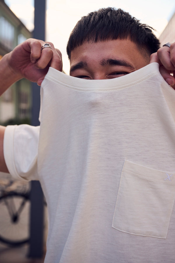 Clean Cut Copenhagen KOLDING ORGANIC T-SHIRT T-shirts S/S Hvid