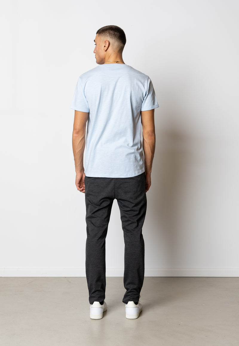 Clean Cut Copenhagen Kolding organic cotton t-shirt T-shirts S/S Lyseblå