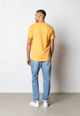 Clean Cut Copenhagen Kolding organic cotton t-shirt T-shirts S/S Mock Orange