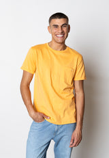 Clean Cut Copenhagen Kolding organic cotton t-shirt T-shirts S/S Mock Orange