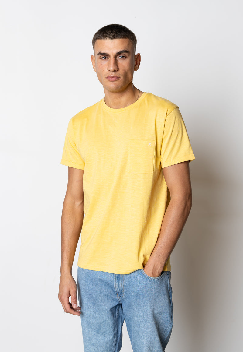 Clean Cut Copenhagen Kolding organic cotton t-shirt T-shirts S/S Varm Gul