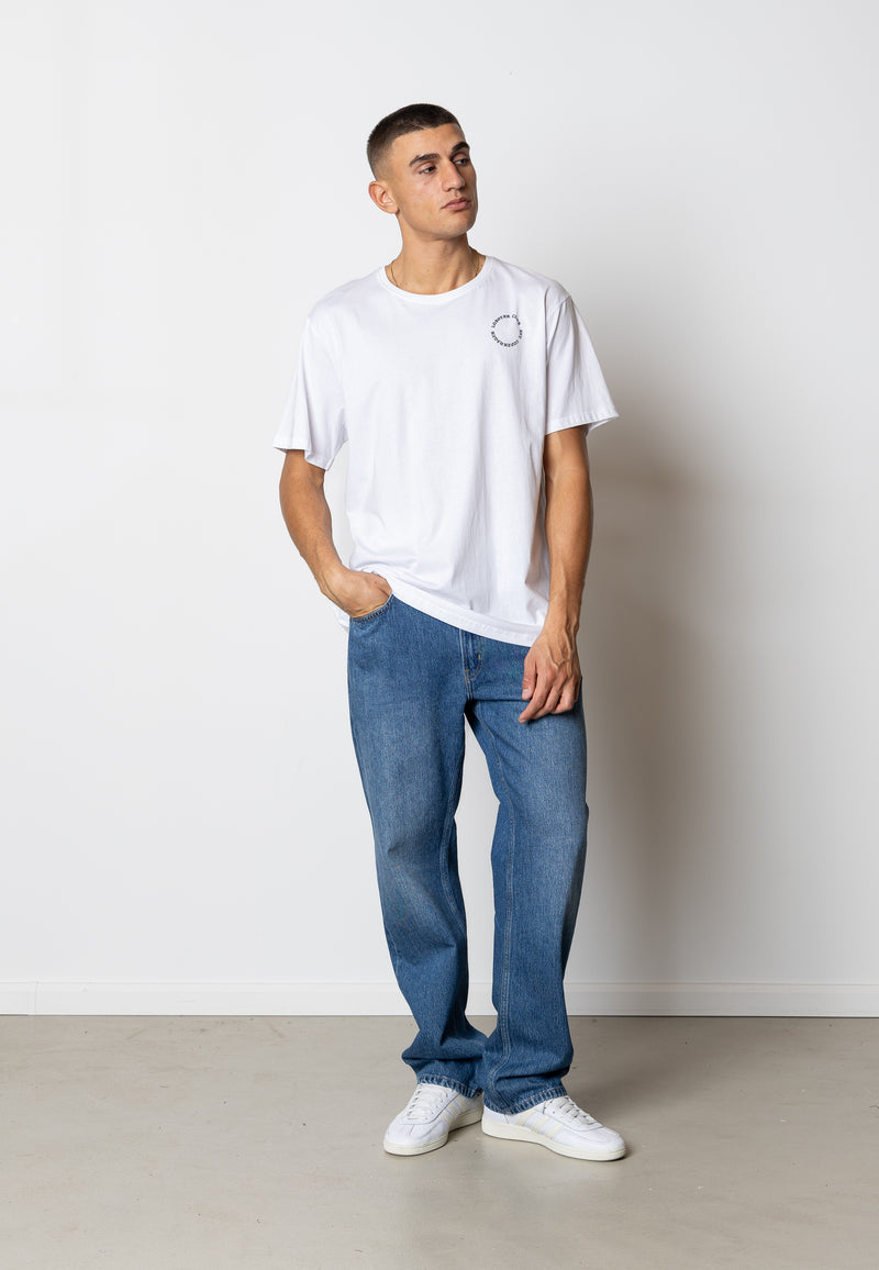 Fat Moose LOBS COTTON T-SHIRT T-shirts S/S Hvid