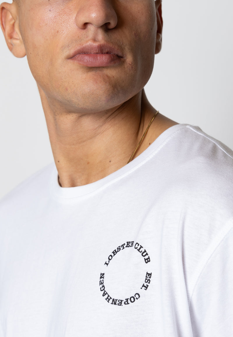 Fat Moose LOBS COTTON T-SHIRT T-shirts S/S Hvid