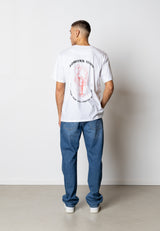 Fat Moose LOBS COTTON T-SHIRT T-shirts S/S Hvid