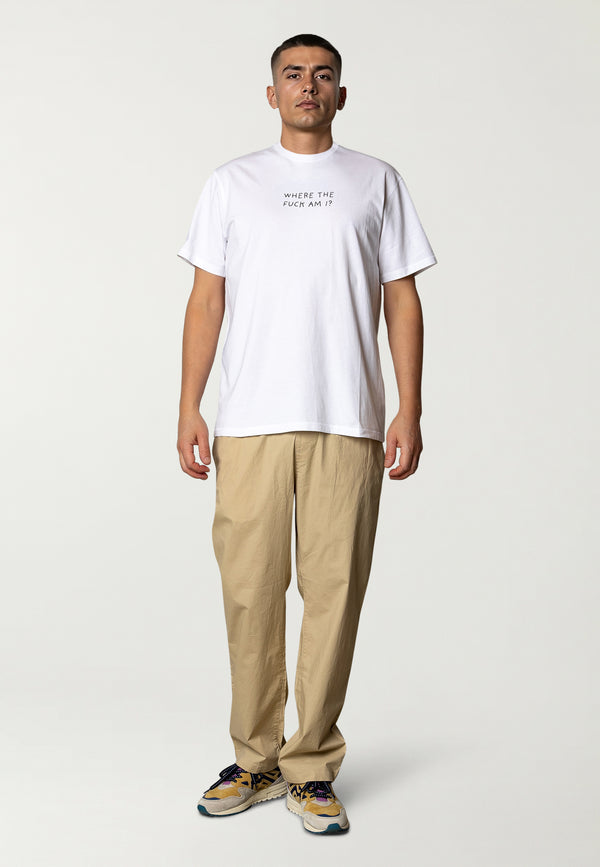 Fat Moose LOST T-SHIRT T-shirts S/S Hvid