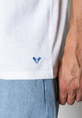 Fat Moose LUTZ ORGANIC COTTON T-SHIRT T-shirts S/S Hvid