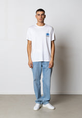 Fat Moose LUTZ ORGANIC COTTON T-SHIRT T-shirts S/S Hvid